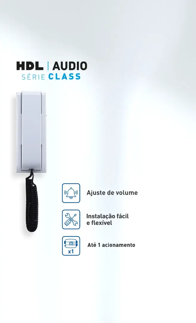 Produto HDL audio class